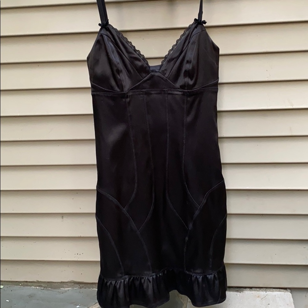 Black Guess Strappy Mini Dress